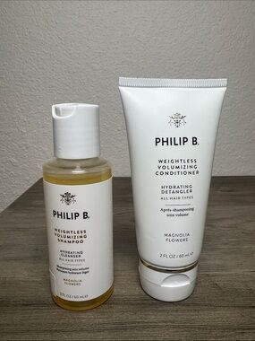 Philip B Weightless Shampoo & Conditioner Travel Set